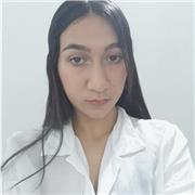 Profesora de inglés, para niños de básica primaria